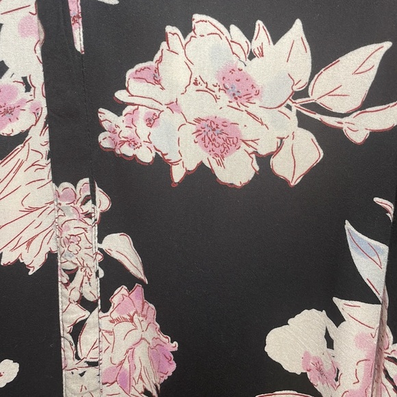 Candie’s Floral button down Tunic women’s size 2x - Picture 4 of 4